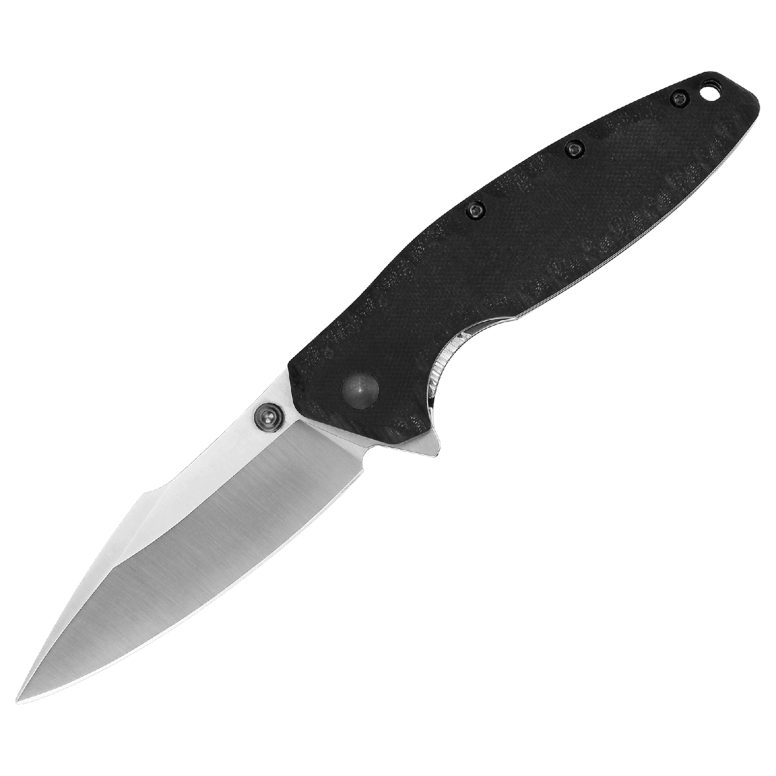 Ніж складаний туристичний Ruike P843-B, (9 см) 12C27 / G10 чорний