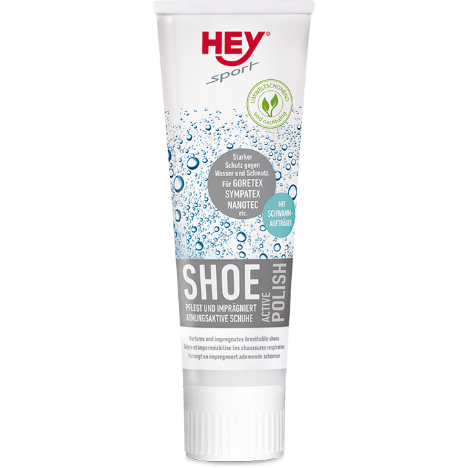 Водовідштовхуюче просочення для взуття HeySport Activ-Polish 75ml (без цвета)