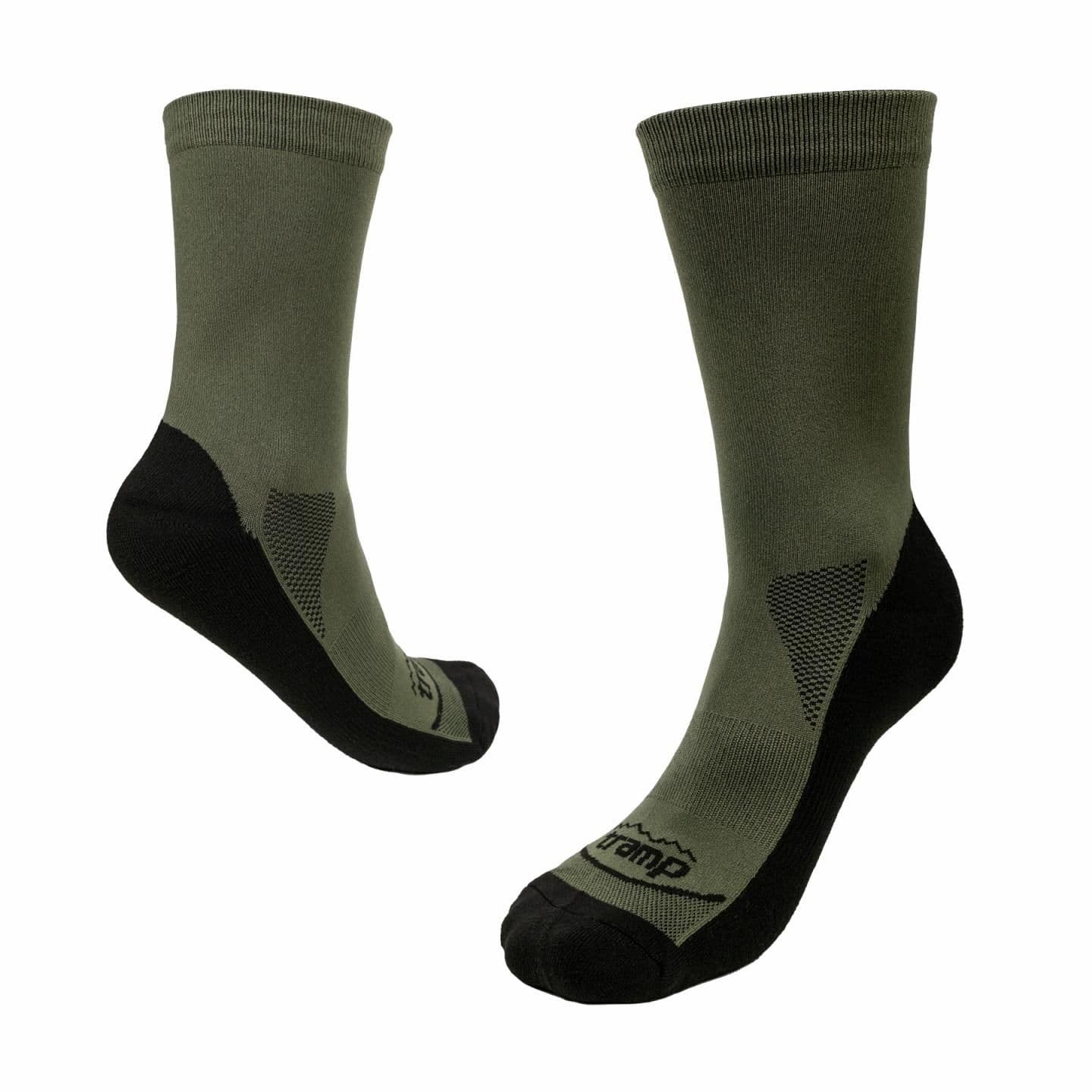 Шкарпетки демісезонні Tramp UTRUS-001-black-olive, 44/46