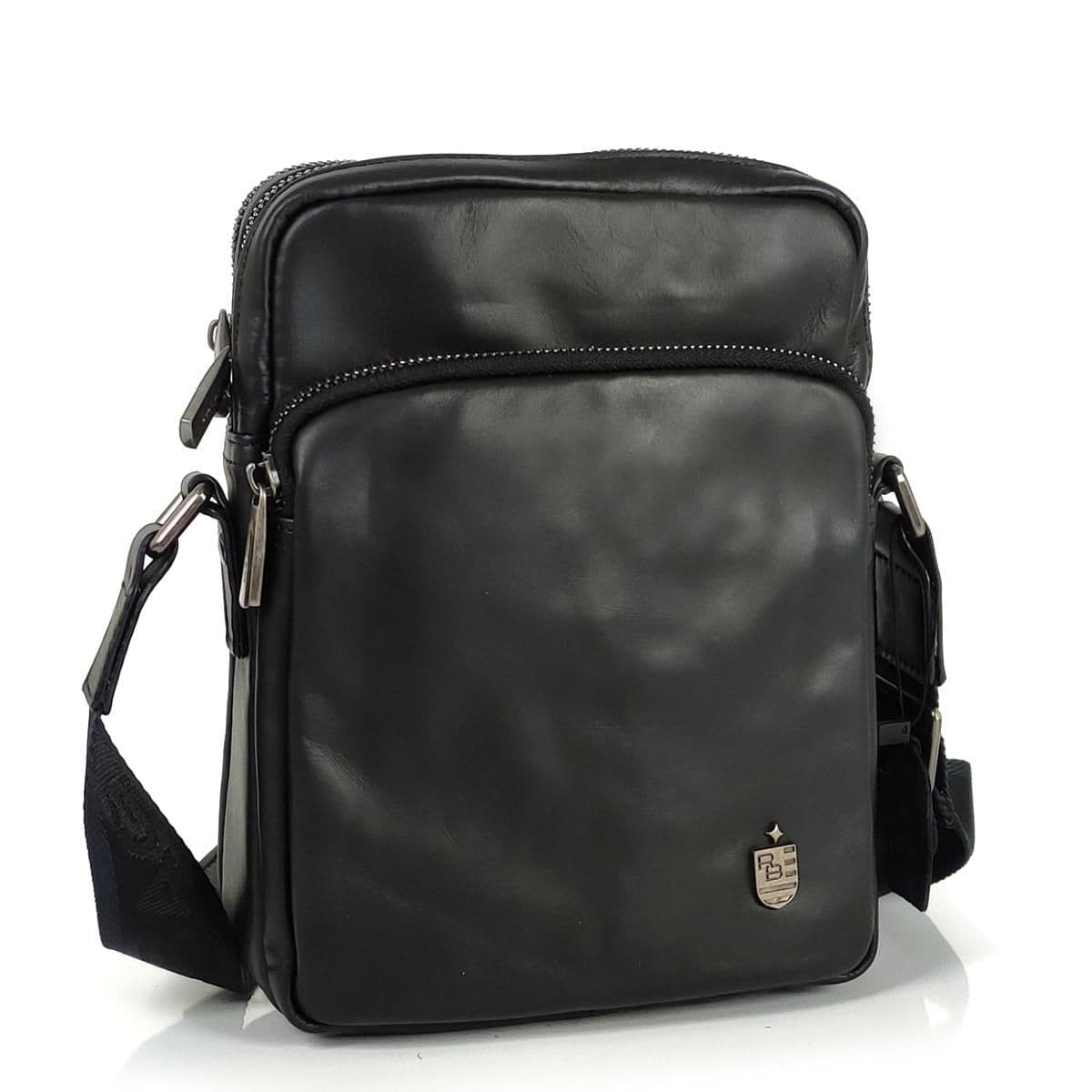 Месенджер чорний Royal Bag RB-S-JMD10-168A