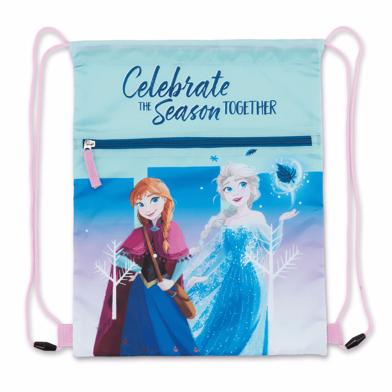 Сумка для обуви, котомка, детский рюкзак Frozen Elsa and Anna