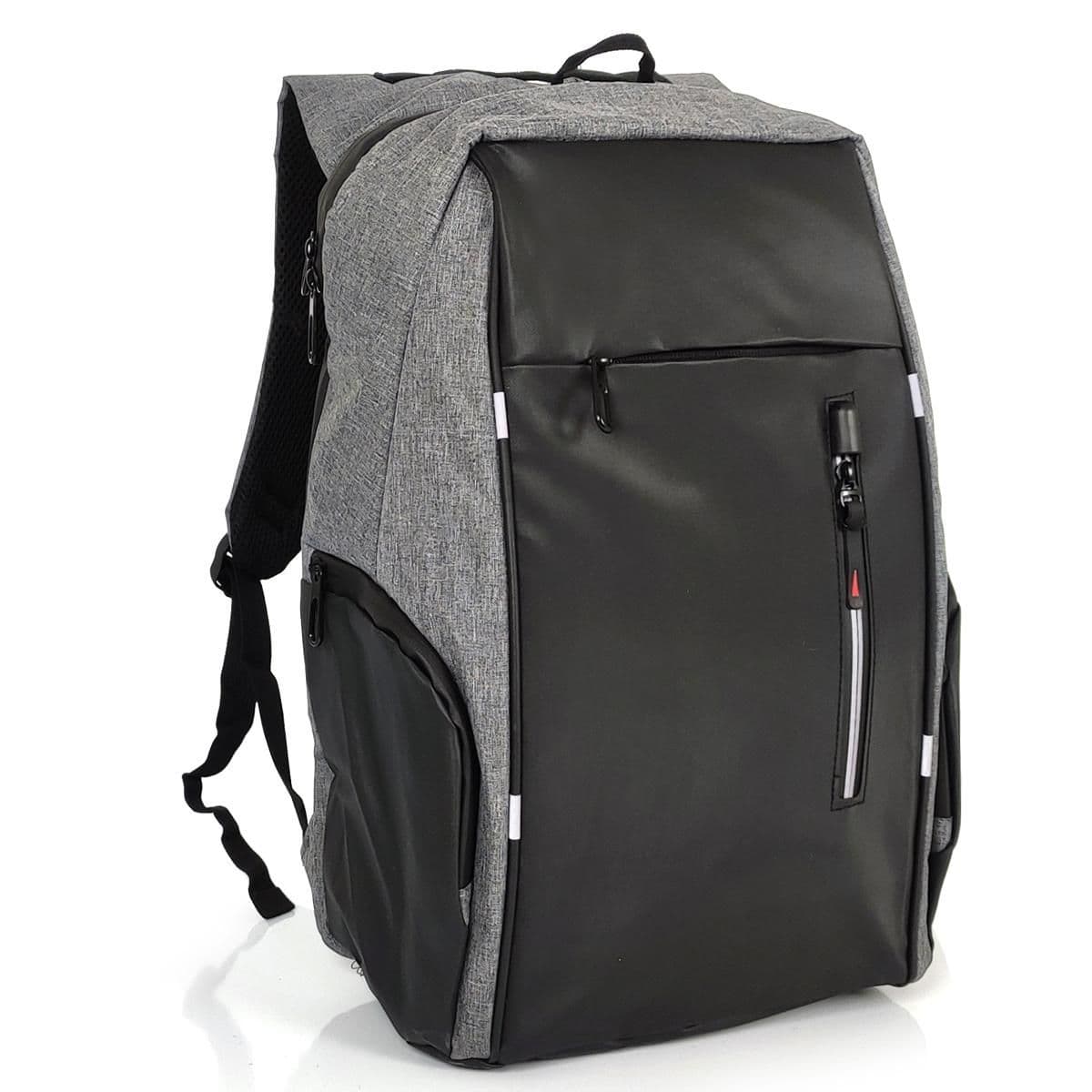 Cірий чоловічий рюкзак для ноутбука Tiding Bag BPT01-CV-RW1322G