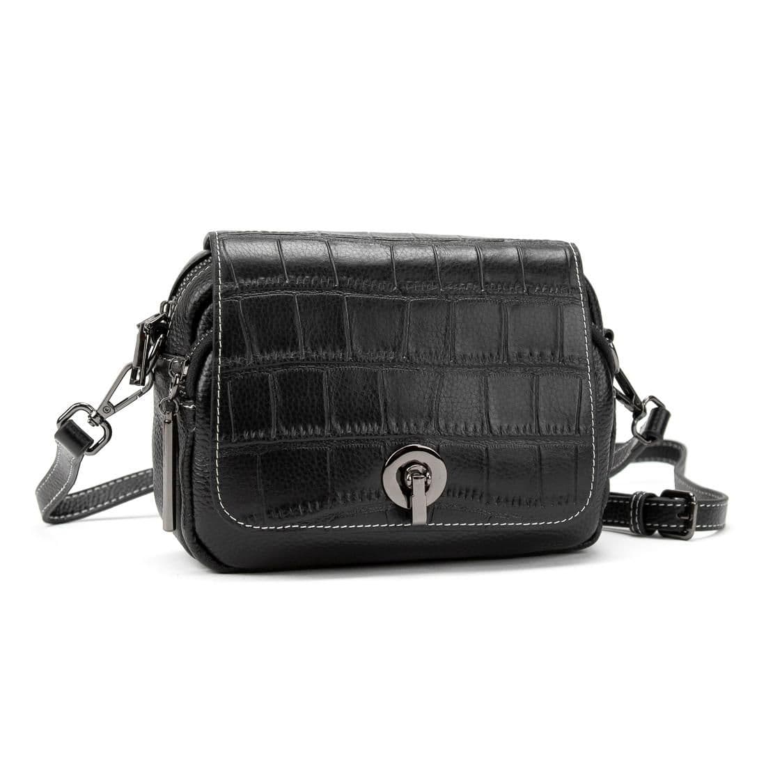 Жіноча сумка через плече з натуральної шкіри Olivia Leather B24-W-89023A