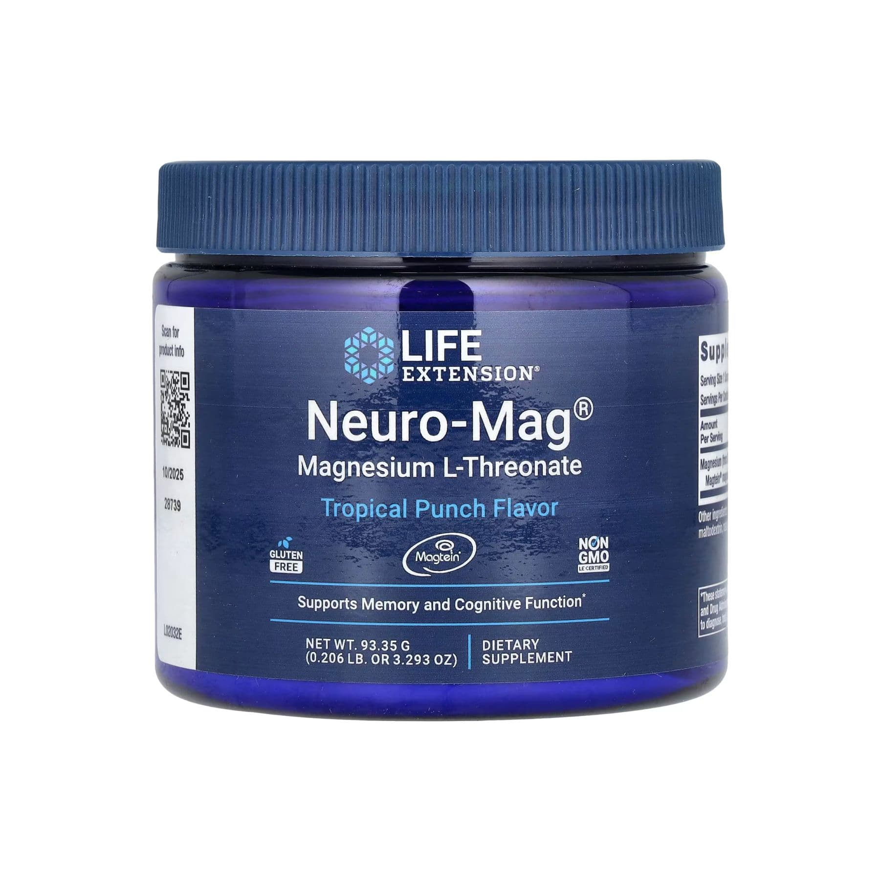Neuro-Mag® магний L-треонат, 93.35 г