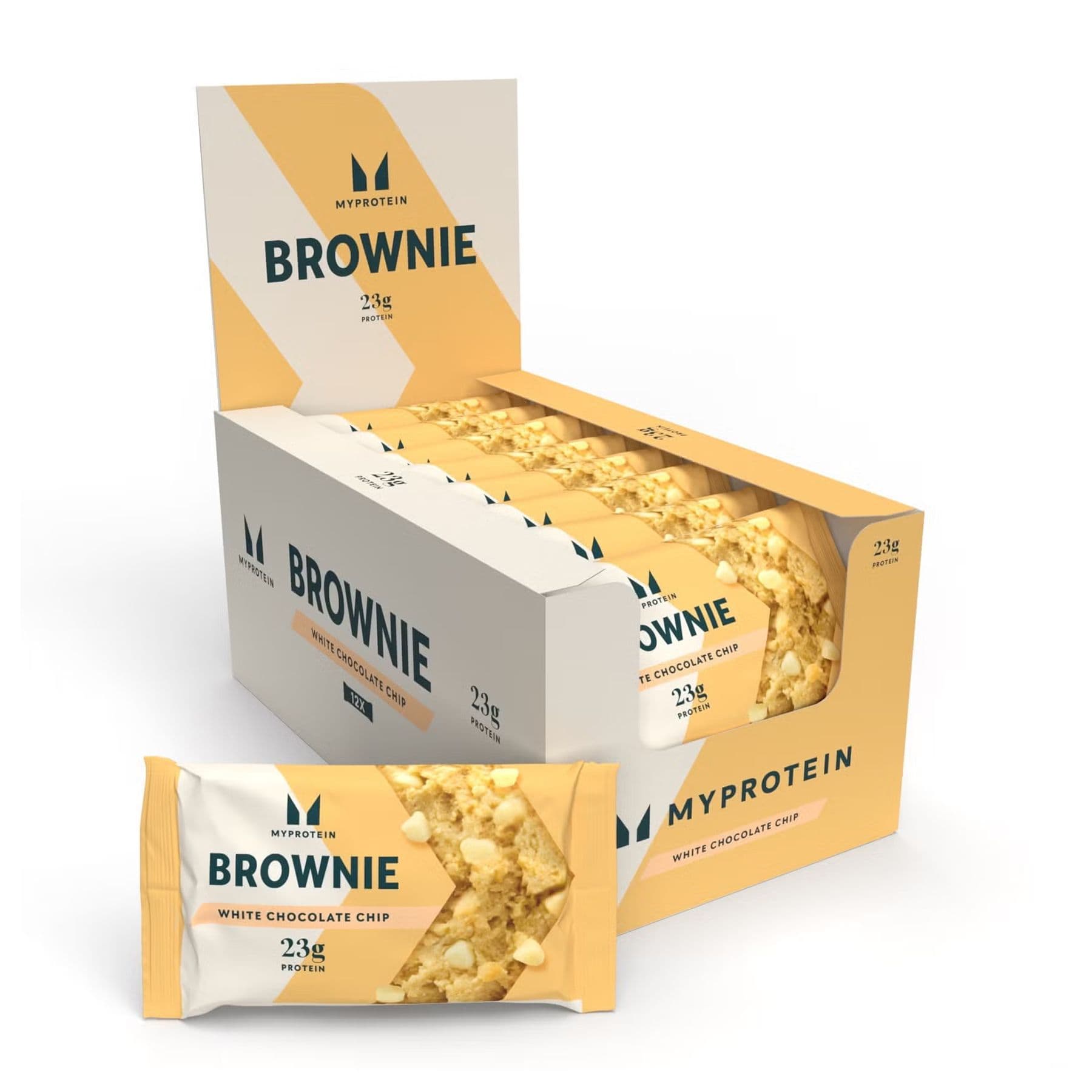 Protein Brownie - 12x75g White Chocolate (До 11.26)