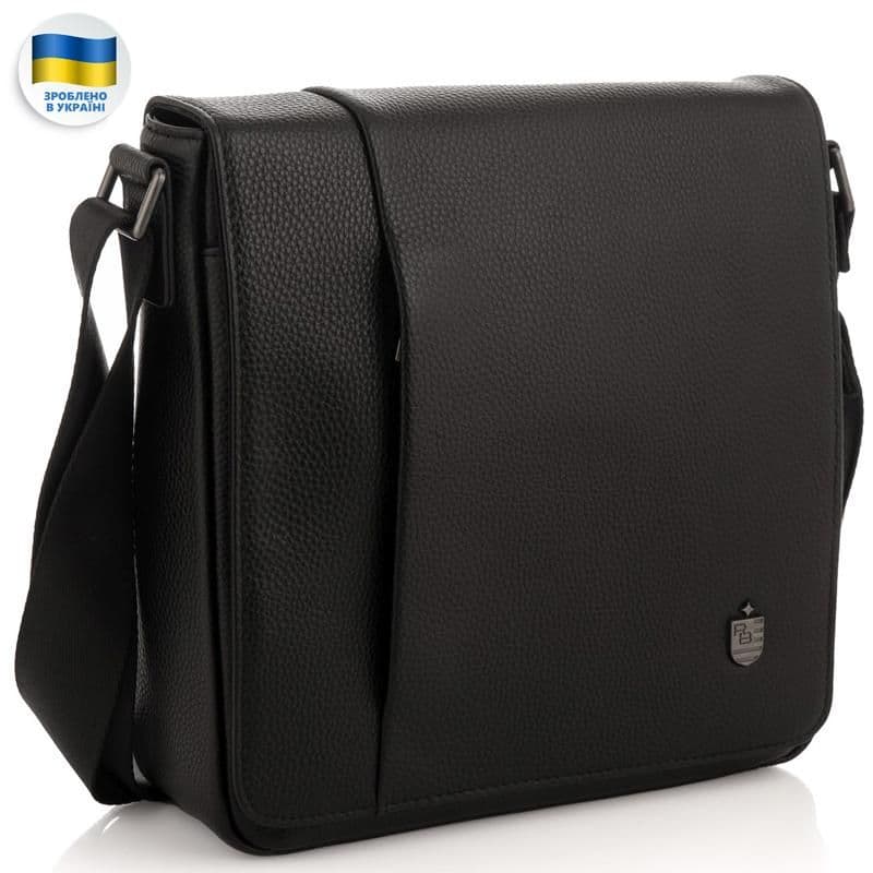 Чоловіча шкіряна сумка через плече месенджер Royal Bag RB2970011