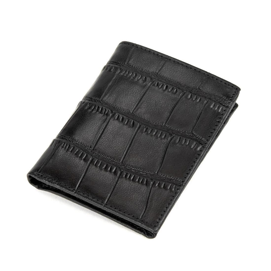 Невелике вертикальне шкіряне портмоне Tiding Bag M39-1023-2ACR
