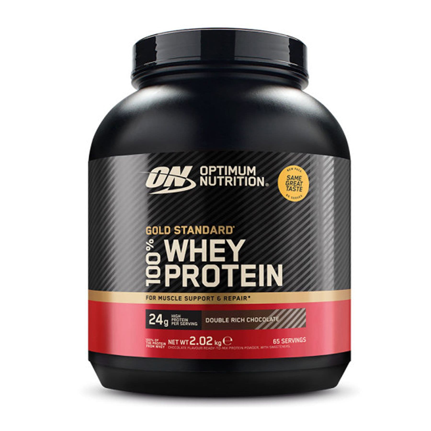 Сывороточный протеин Gold Standard 100% Whey, вкус клубника, 2040 г, Optimum Nutrition