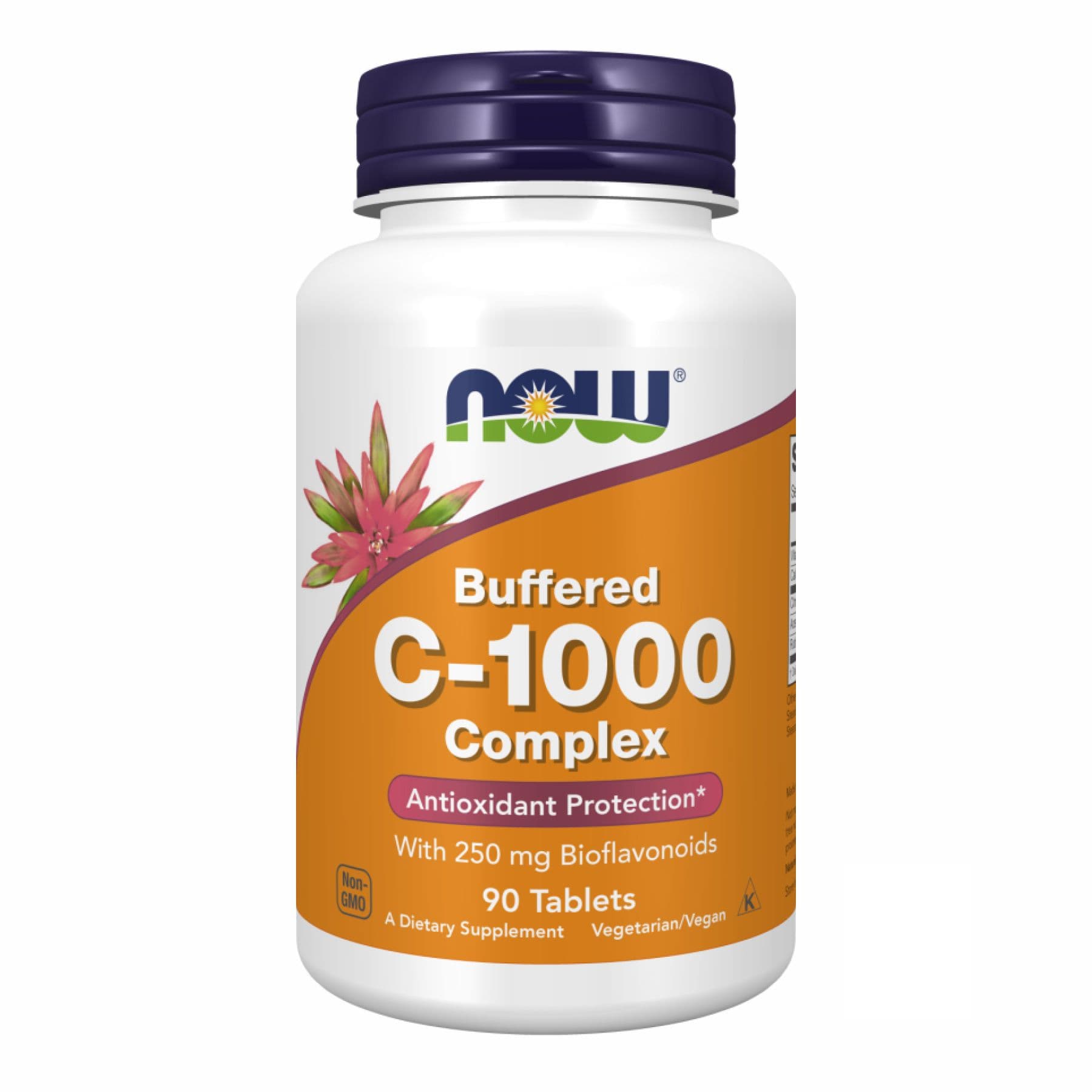 Витамин C-1000 Комплекс с биофлавоноидами, 90 таблеток, Now Foods