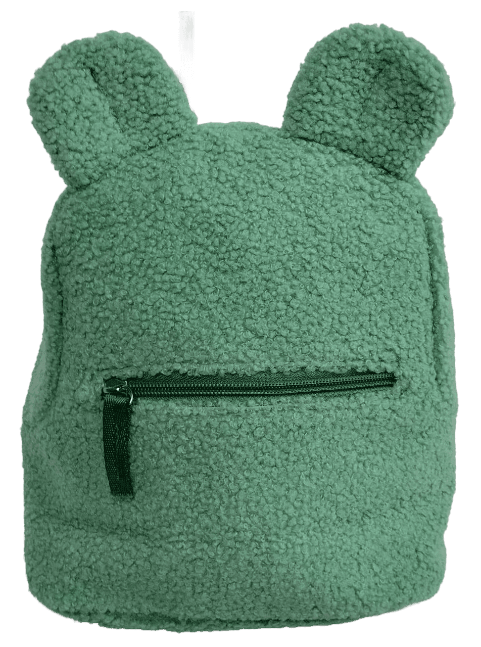 Маленький детский плюшевый рюкзак Тедди, Teddy-Rucksack зеленый