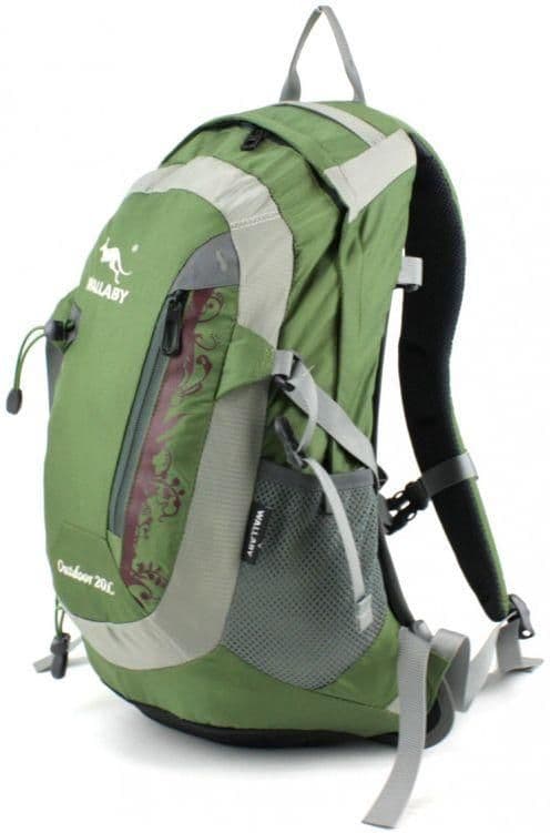 Велорукзак Wallaby с велоспиной 20 л зеленый
