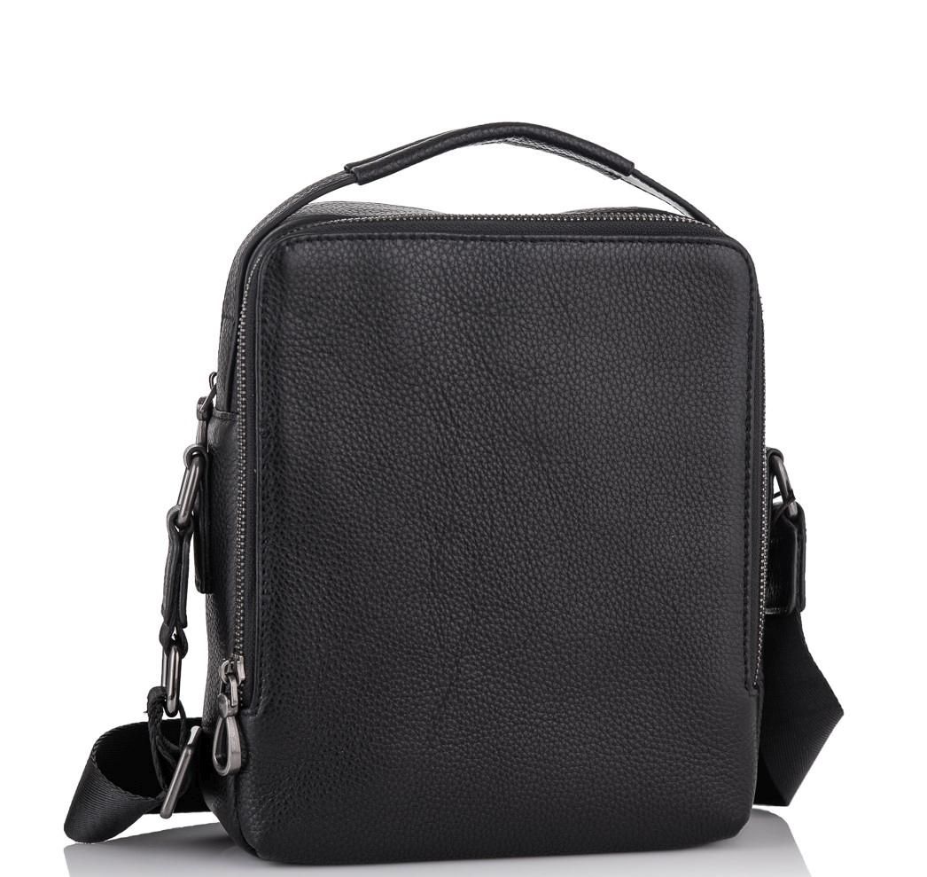 Барсетка чоловіча шкіряна через плече Tiding Bag NA50-1003A
