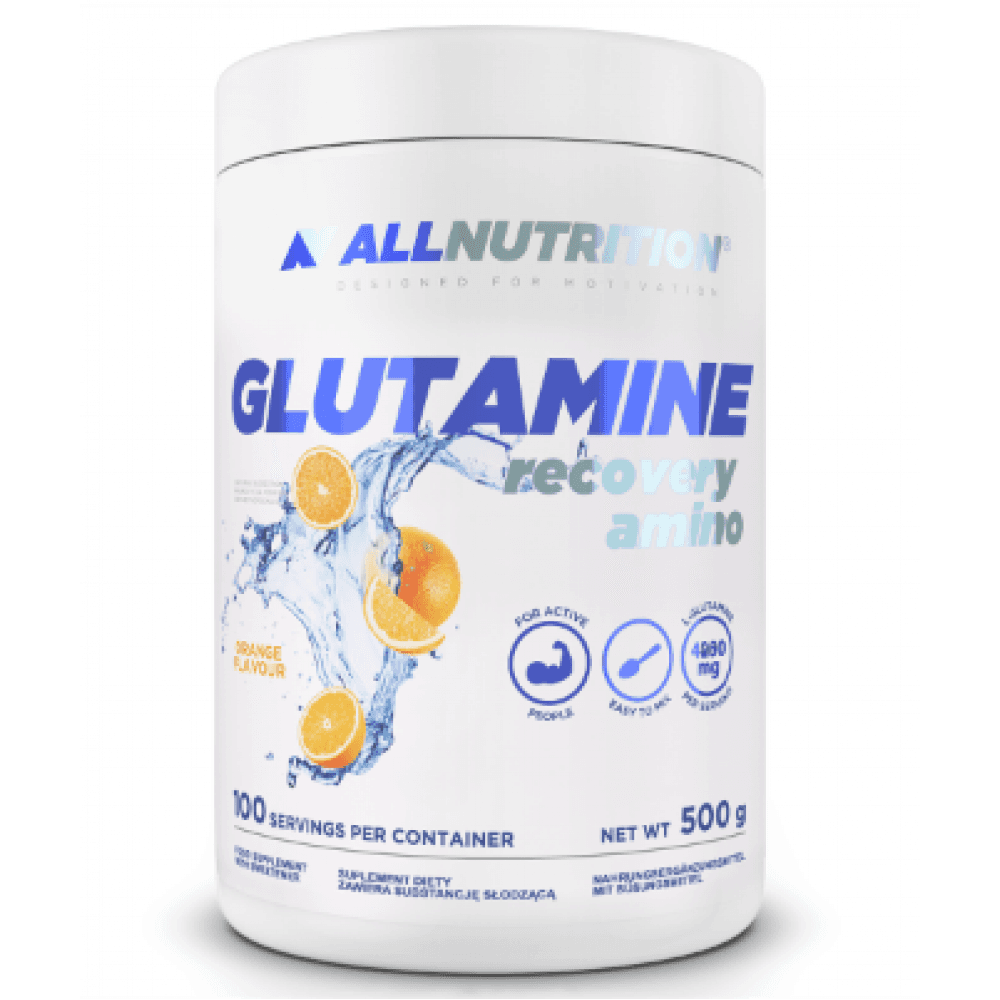 Глутамін Recovery Amino, 500 г, Лимон