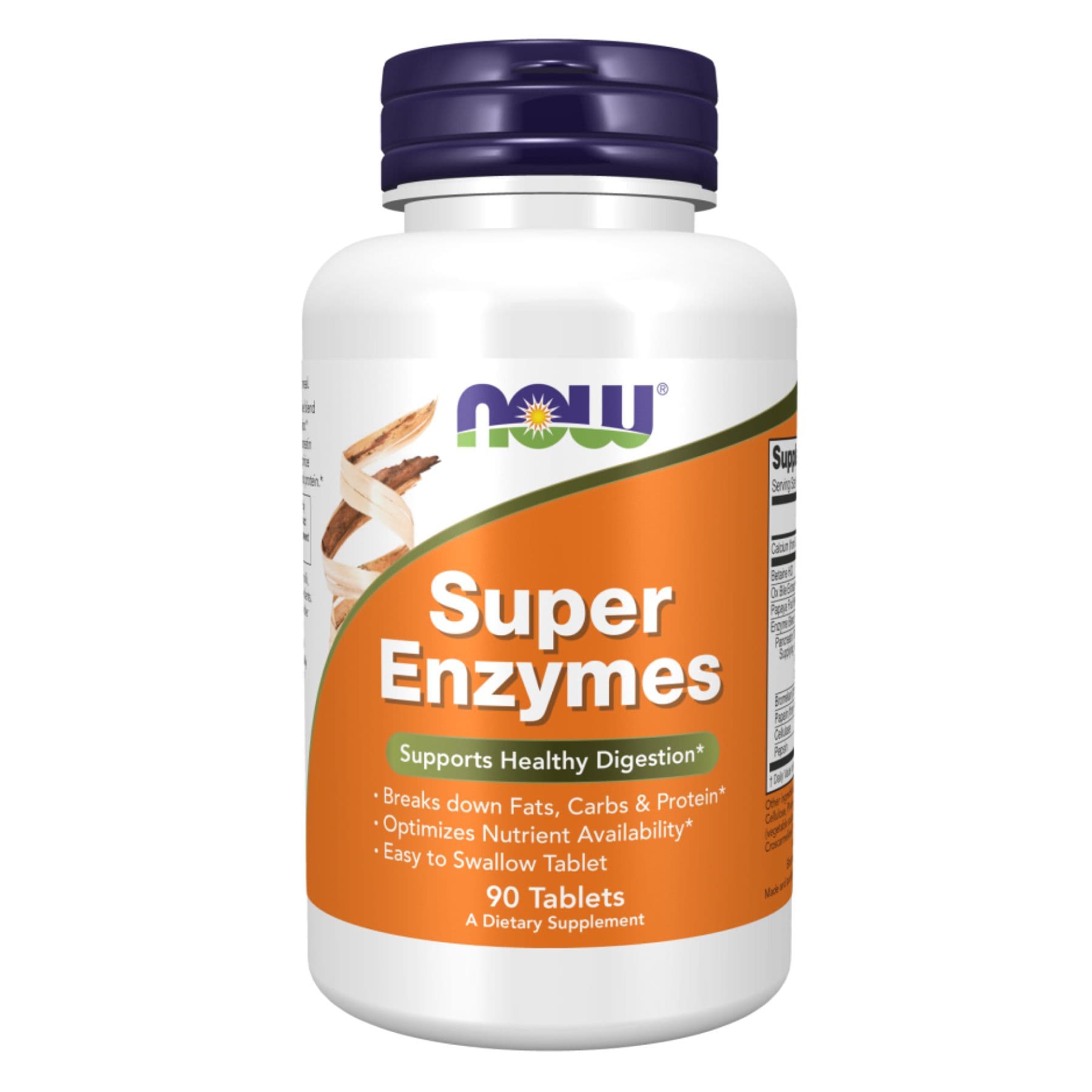 Super Enzymes — комплекс травних ферментів, 90 таблеток, Now Foods