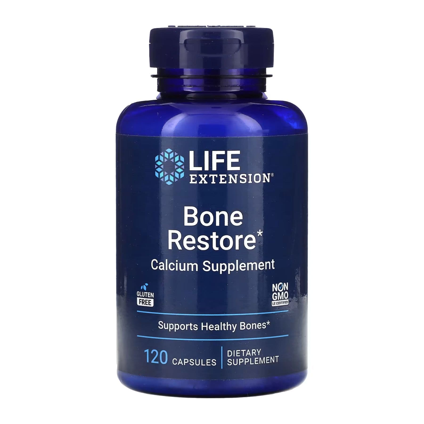 Bone Restore — кальцій для зміцнення кісток, 120 капсул, Life Extension