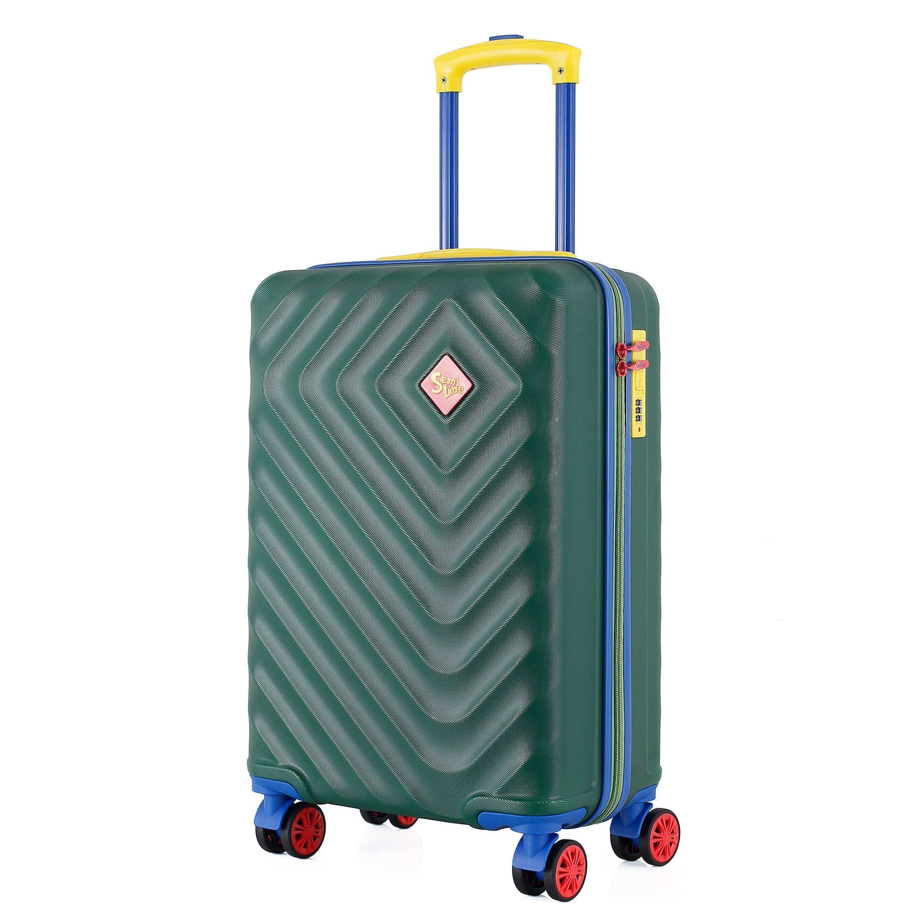 Валіза Semi Line 20" (S) Dark Green (T5805-1)