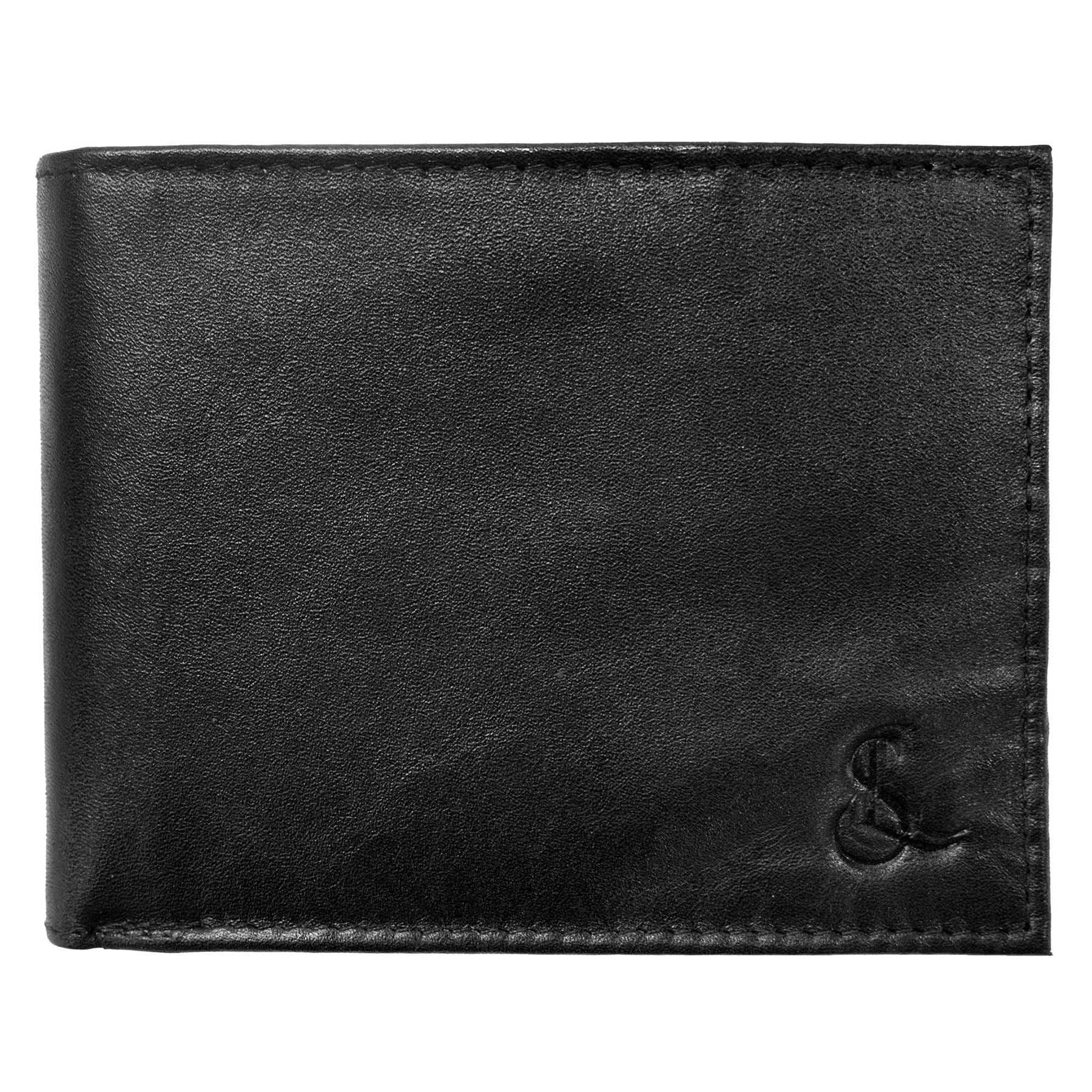 Портмоне чоловіче шкіряне Semi Line RFID Black (P8275-0)