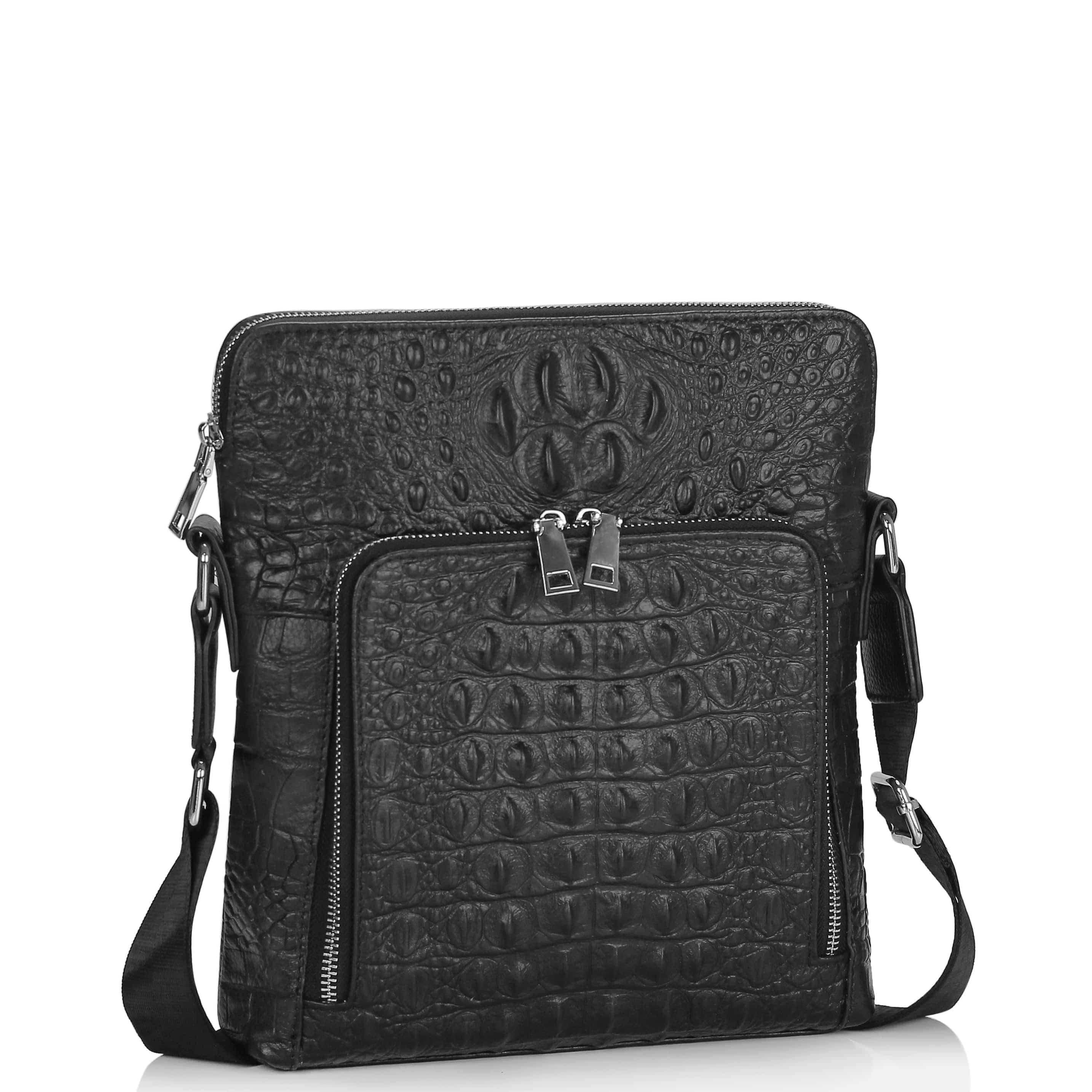Сумка через плече чорна Tiding Bag A25F-7607-3A