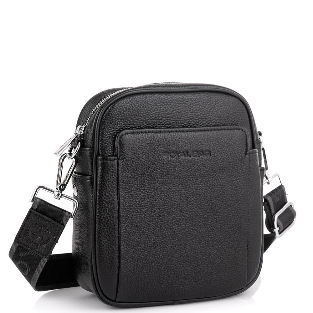 Чоловіча сумка через плече з натуральної шкіри Royal Bag RB70208