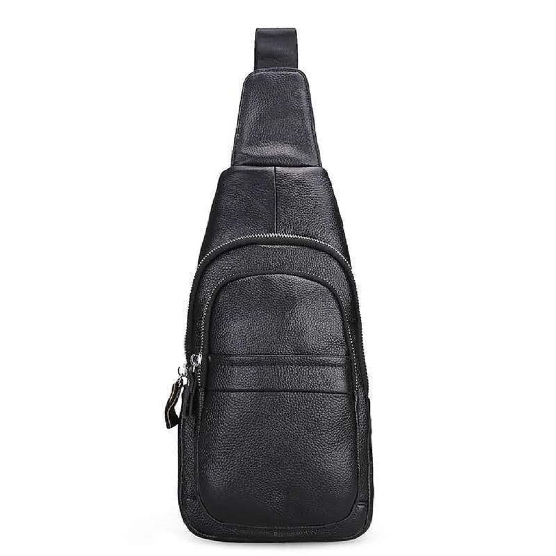 Чоловіча сумка-слінг чорного кольору Tiding Bag FL-A25F-66602A — фото 1