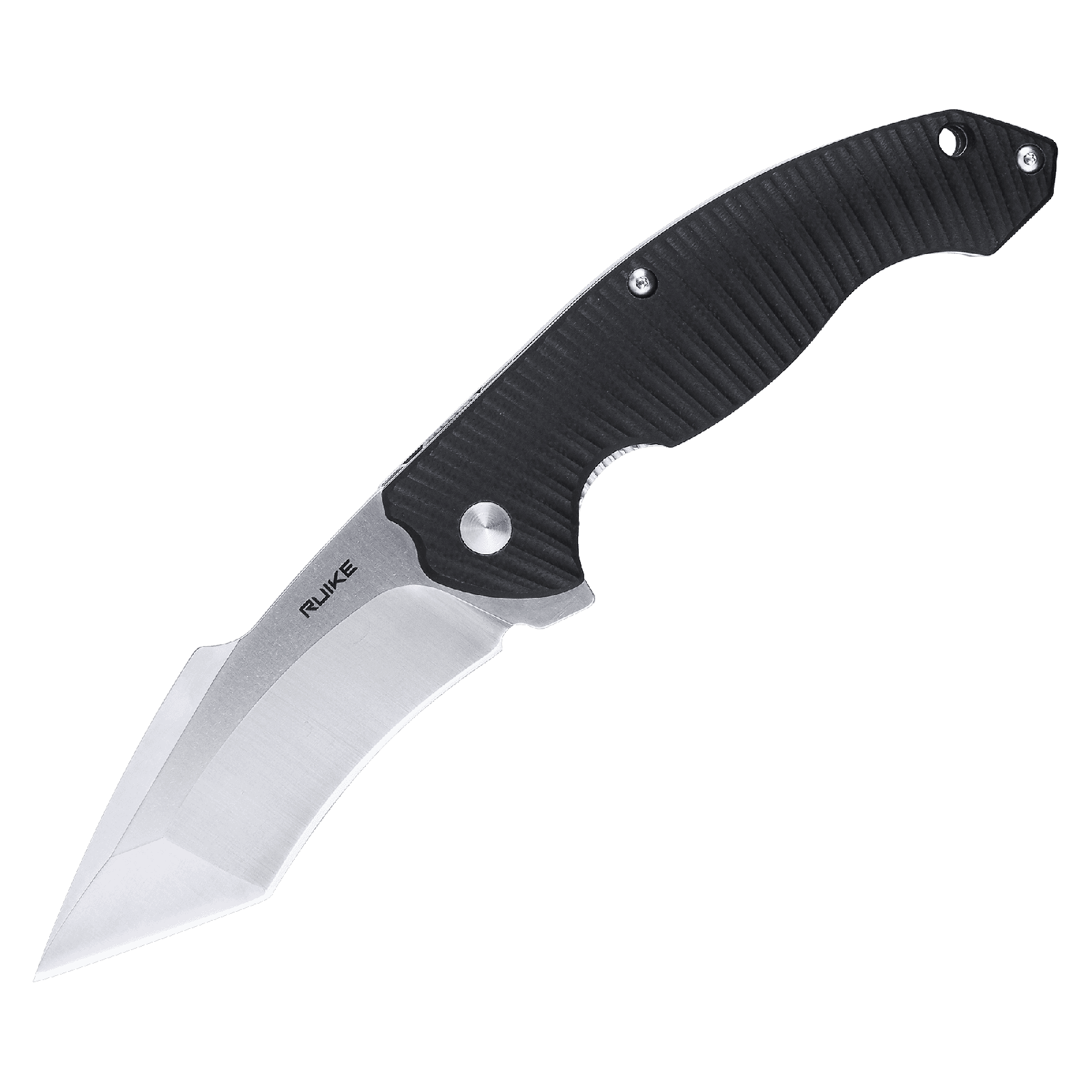 Ніж складаний туристичний Ruike P851-B, (8.9 см) 14C28N / G10 чорний