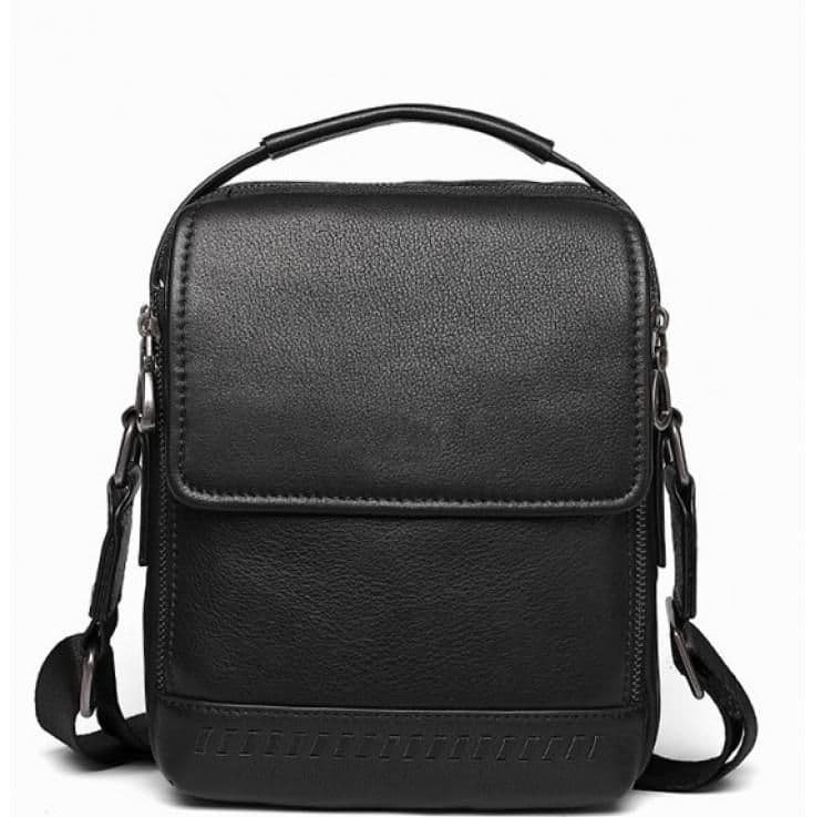 Сумка мужская кожаная через плечо Tiding Bag SM8-006A