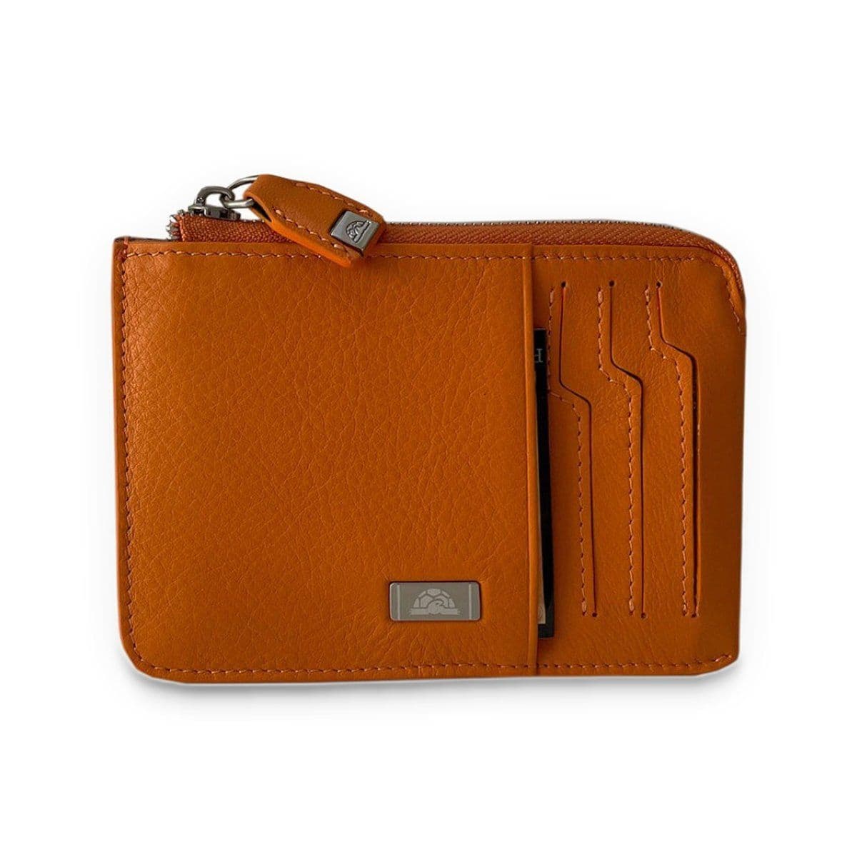 Компактный кошелек из натуральной телячьей кожи Tony Perotti 20959_1 (3825n arancio) Оранжевый