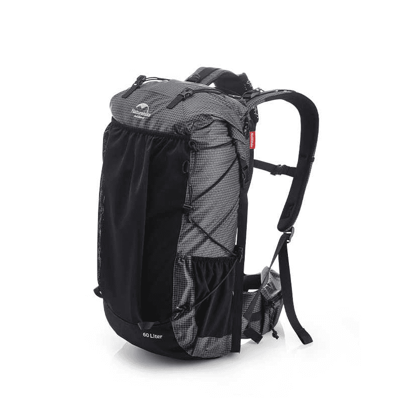 Рюкзак туристический Naturehike Rock NH19BP095, 60+5 л, черный