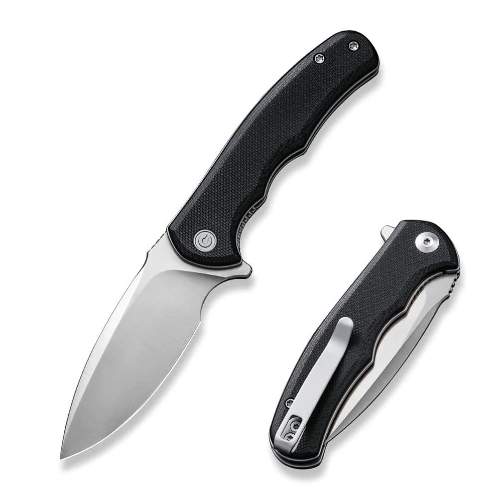 Ніж складаний кишеньковий Civivi Mini Praxis, (7.5 см) D2 / G10 чорний