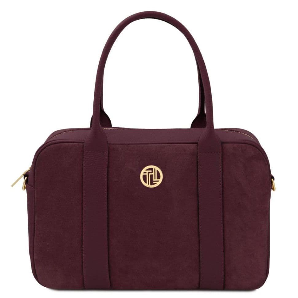 Женская кожаная итальянская сумка Stephany Tuscany TL142511 (Bordeaux)