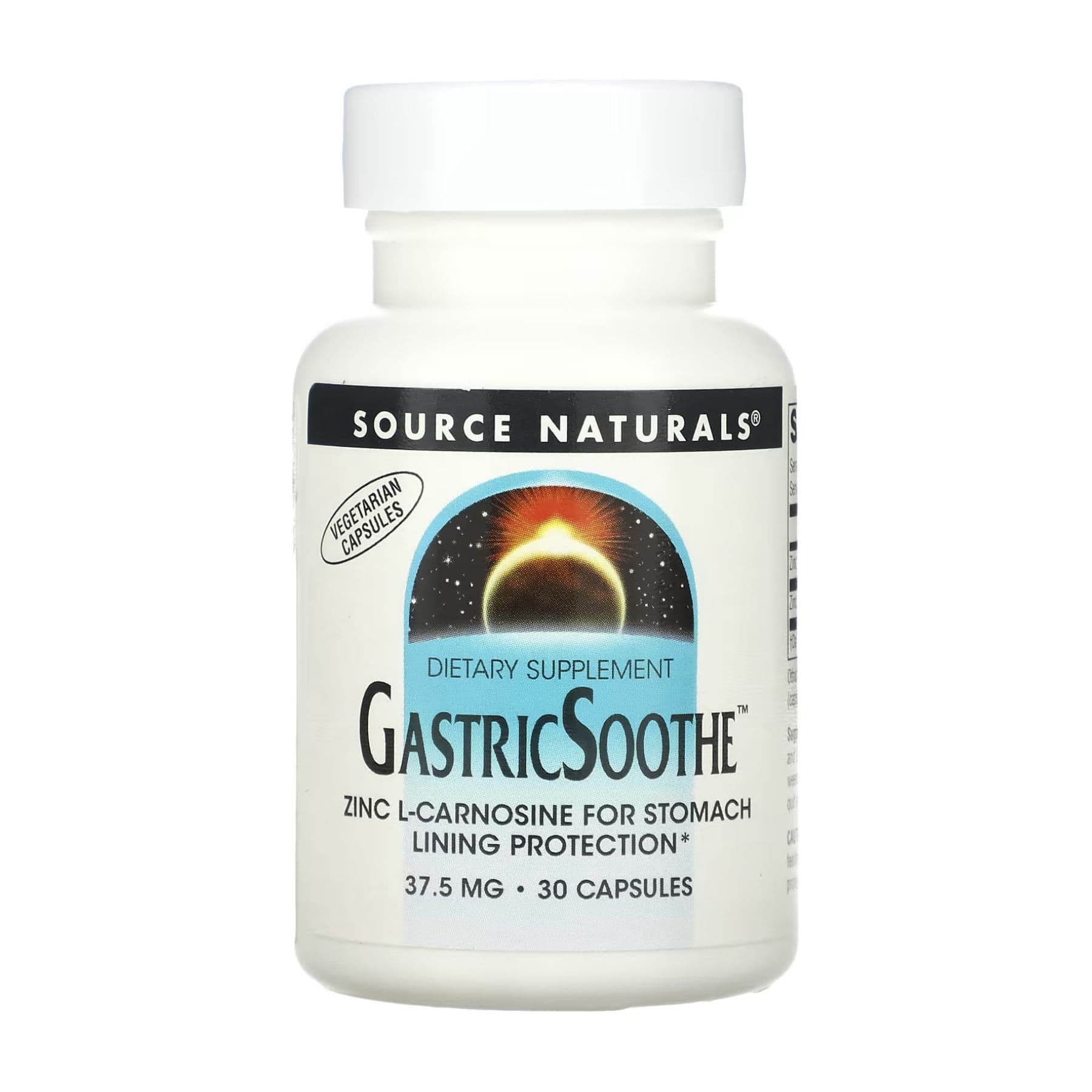 GastricSoothe — засіб для заспокоєння шлунку, 30 капсул, Source Naturals