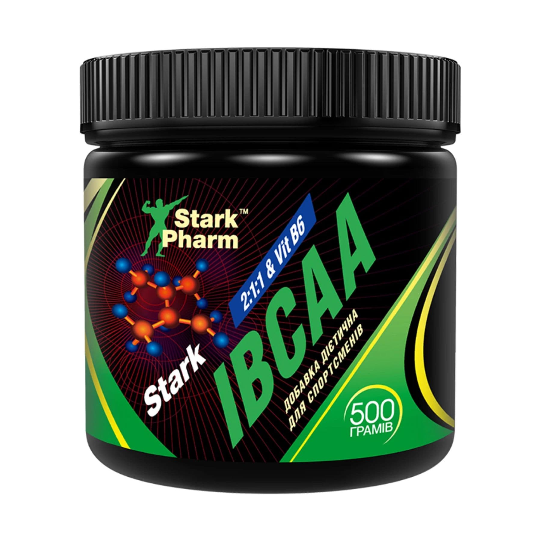 Stark IBCAA 2-1-1/Vit B6, 500 г, безсмаковий