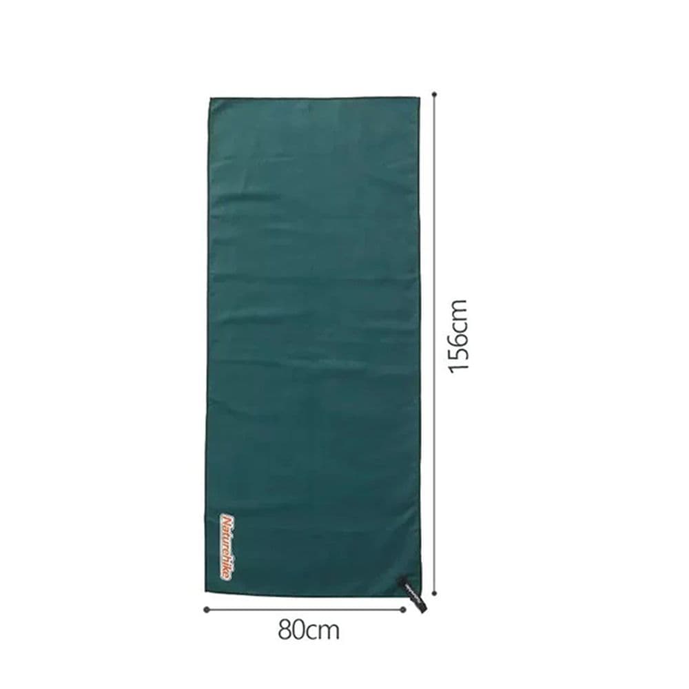 Рушник швидковисихаючий Naturehike CNK2300SS010, 156*80, темно-зелений