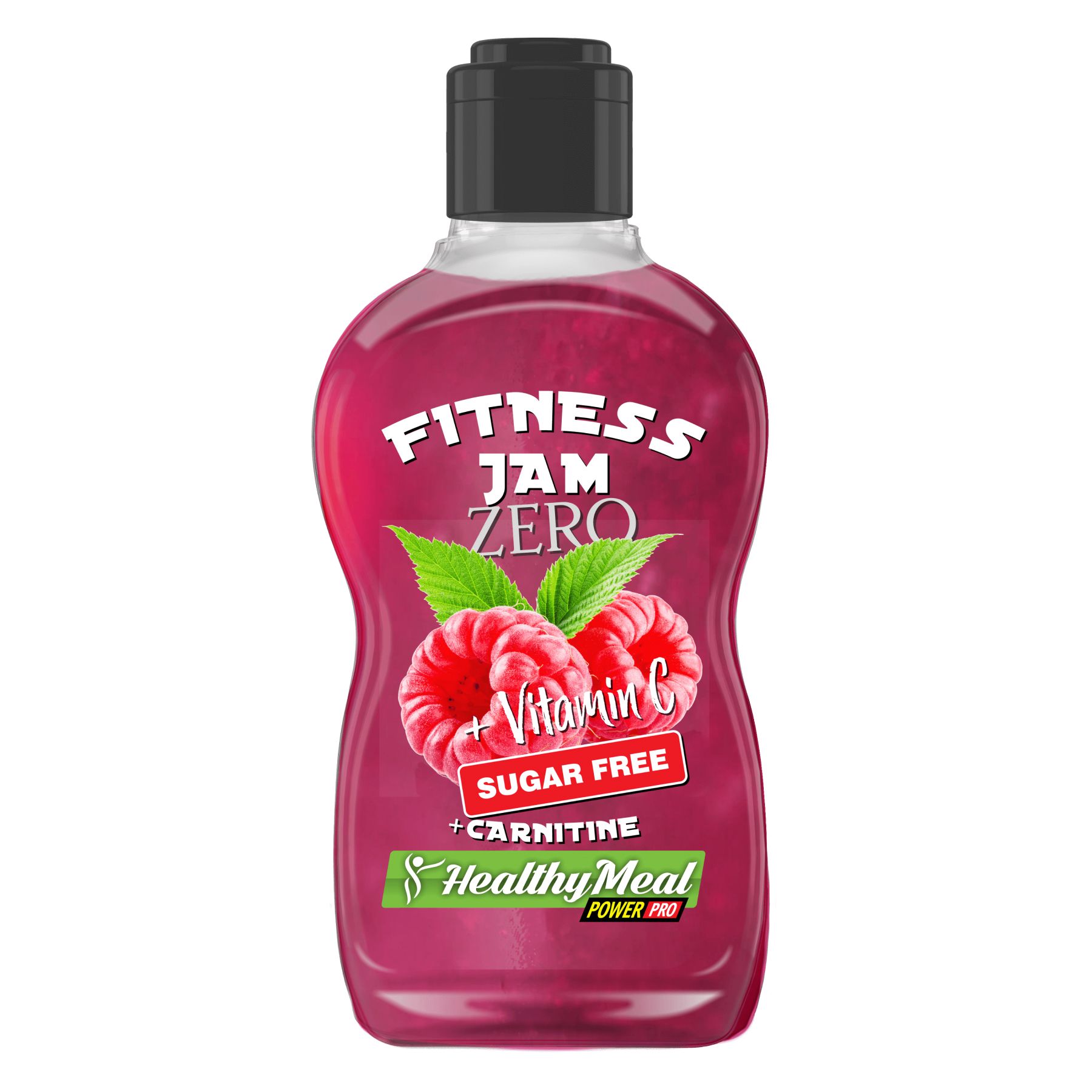 Fitnes Jam без цукру + L-карнітин, 200 г, малина