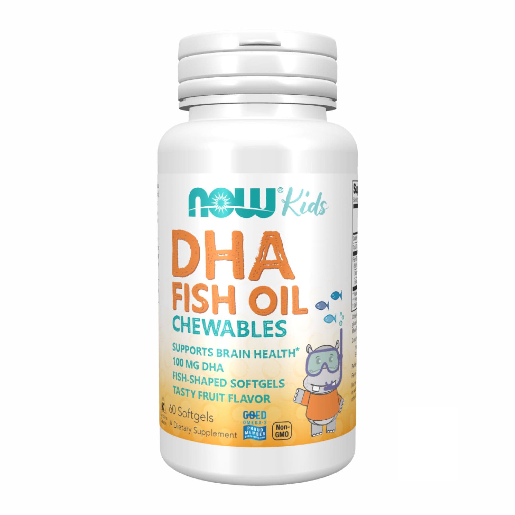 DHA 100mg Chewable - 60 sgels (Пошкоджена банка)
