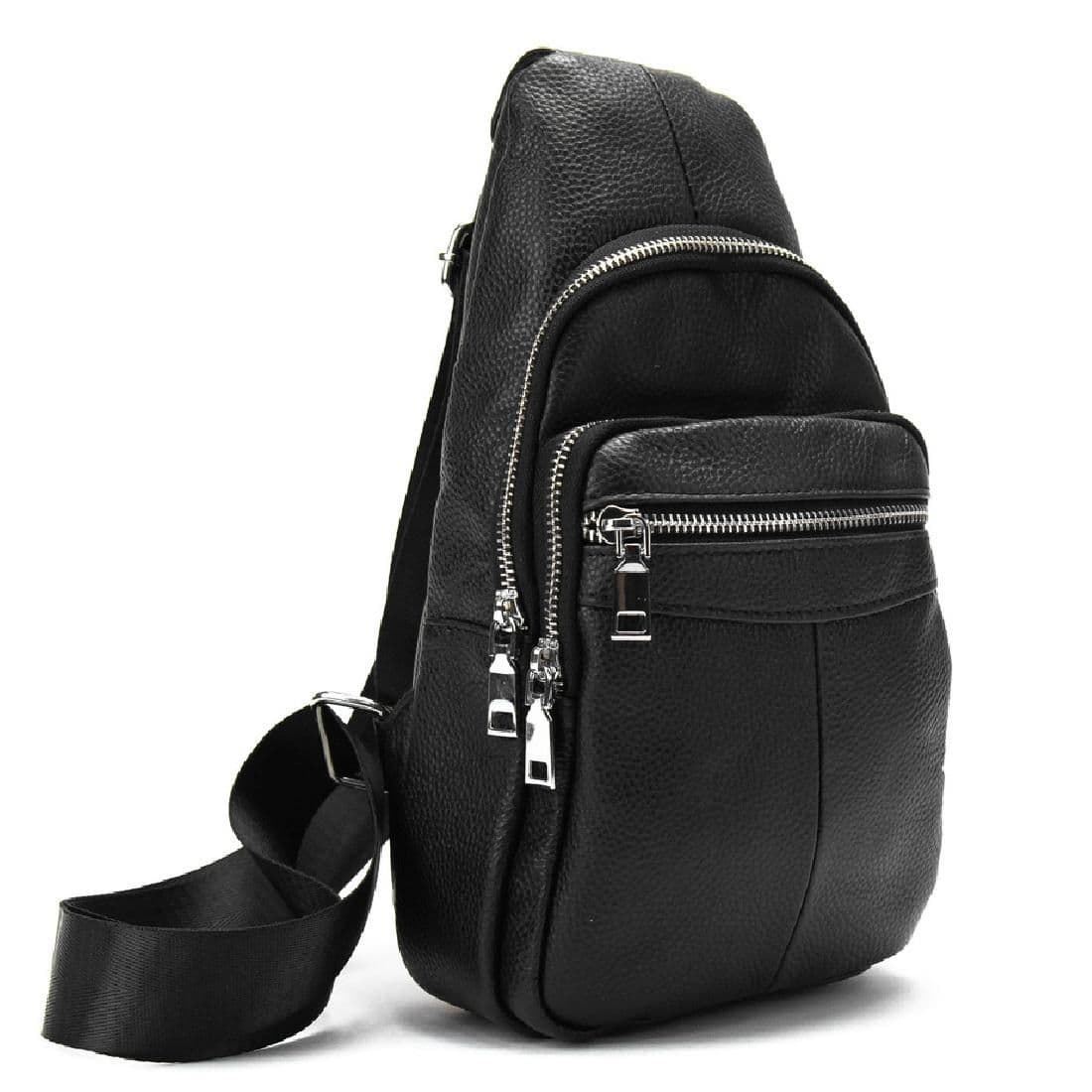 Шкіряна сумка слінг Tiding Bag M56-698A — фото 1