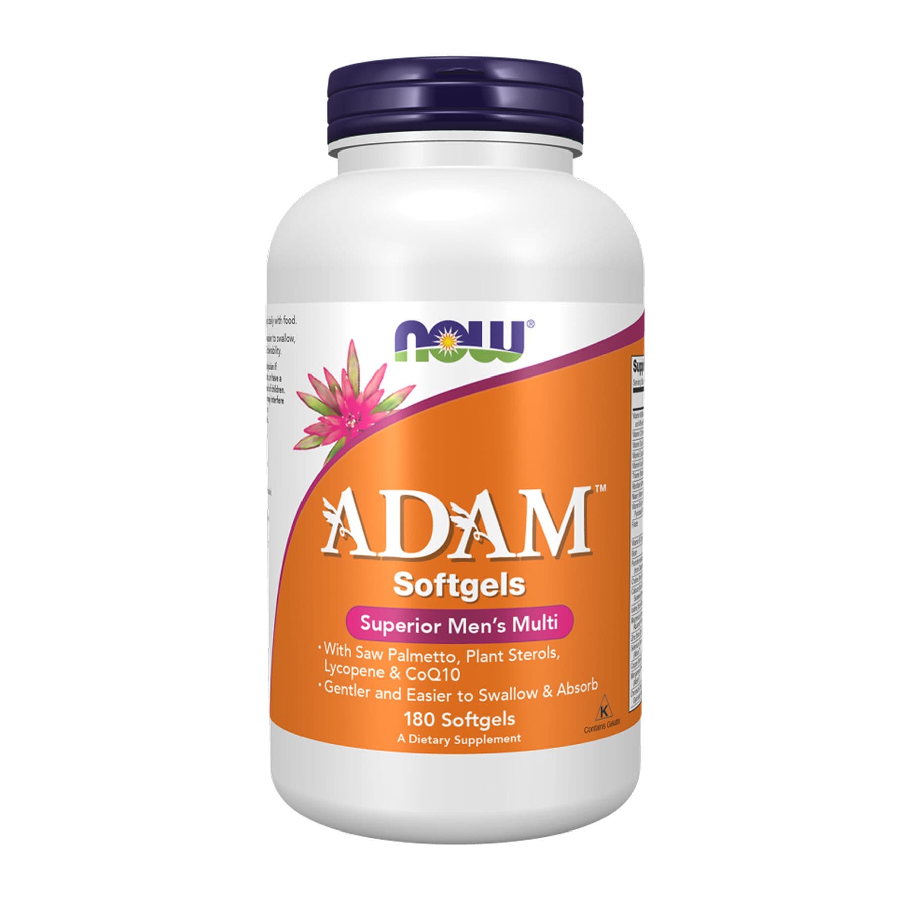 Мультивитамины для мужчин Adam Men's Multi, 180 капсул софтгель, Now Foods
