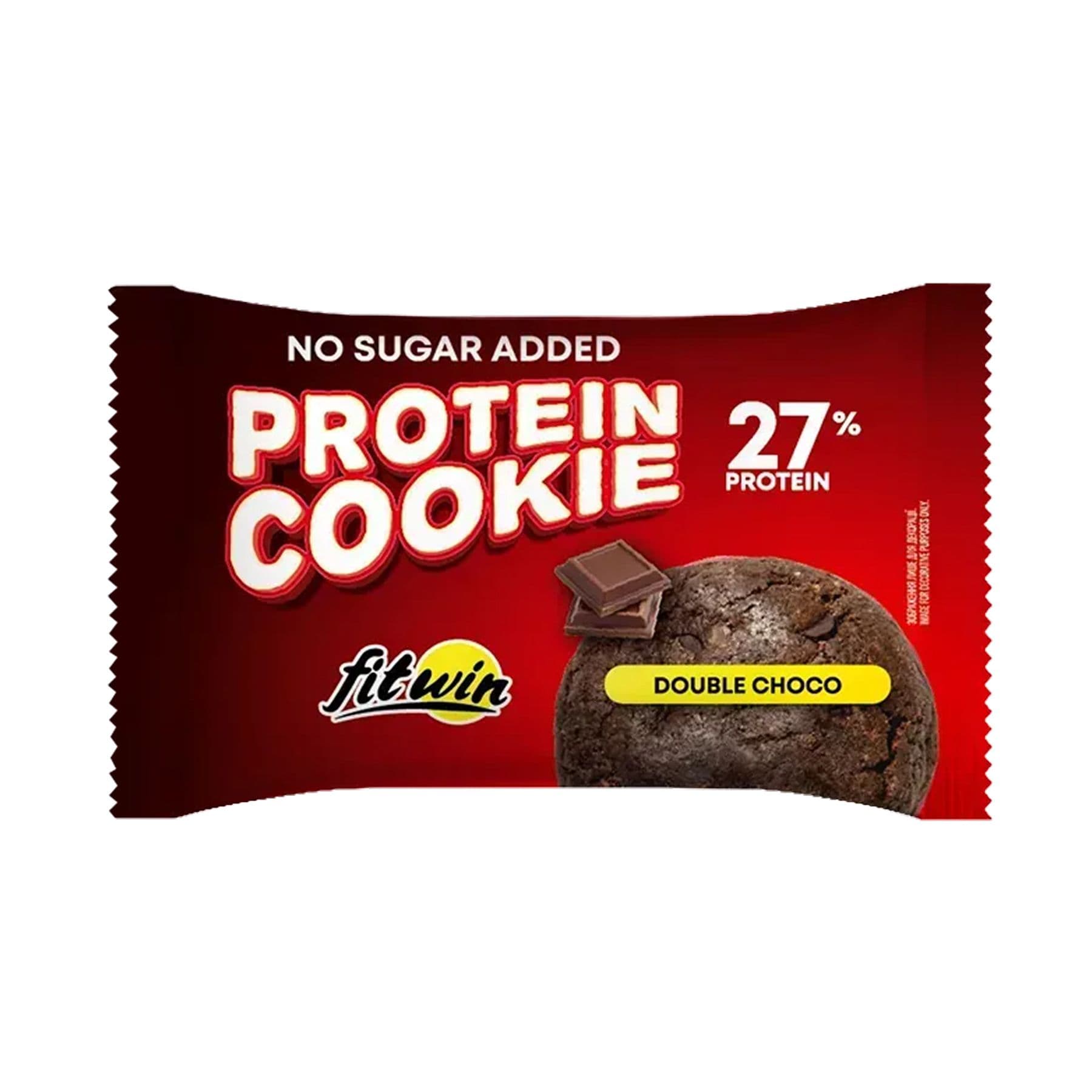 FitWin, печенье протеиновое, вкус двойной шоколад, 10×40 г