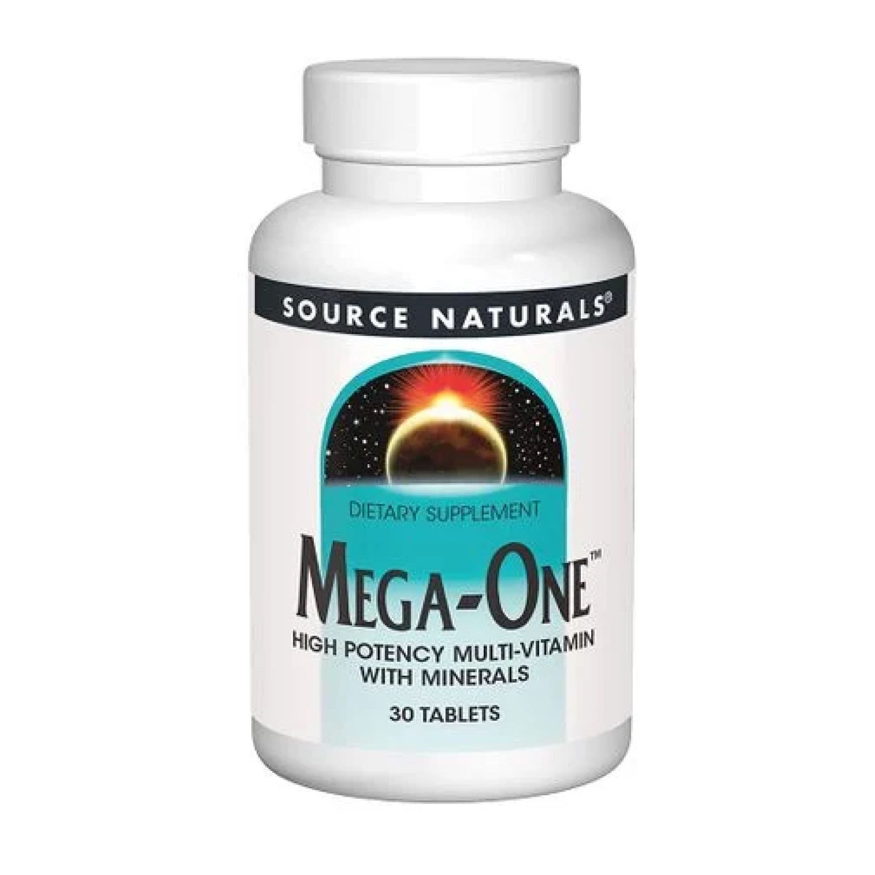 Mega-One — мультивитаминный комплекс, 30 таблеток, Source Naturals