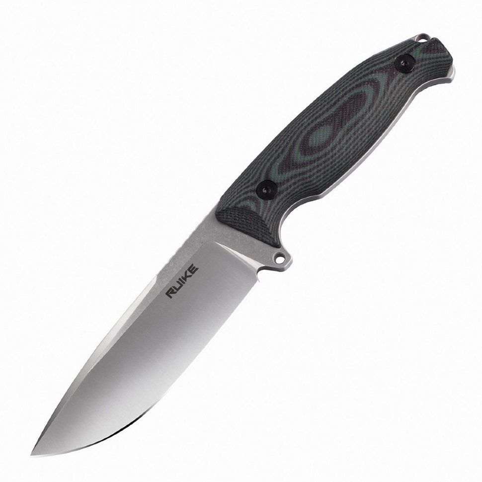 Нож фиксированный охотничий Ruike Jager F118-G, (11 см) 14C28N / G10 зеленый