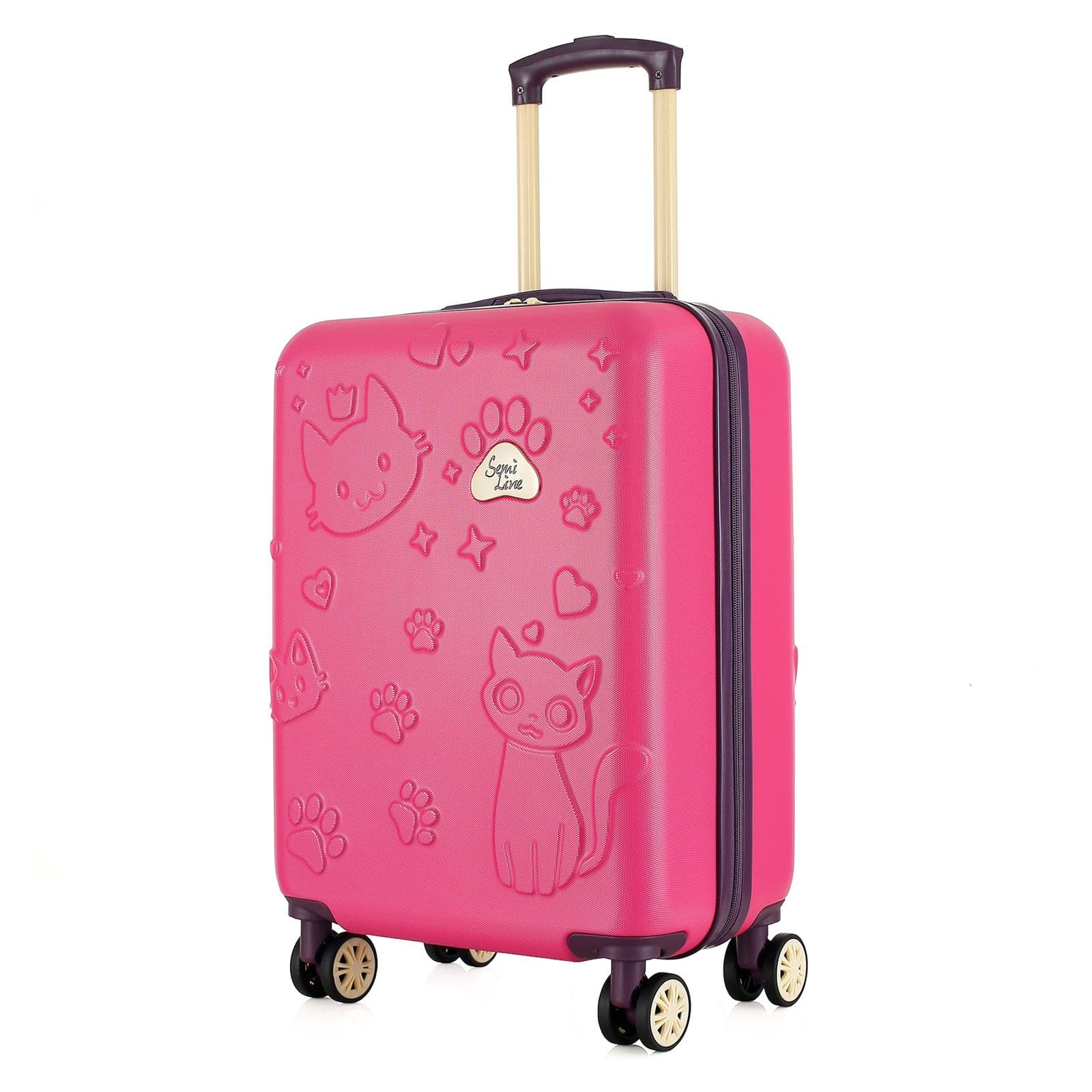 Валіза дитяча Semi Line 20" (S) Rose/Black (T5881-2)