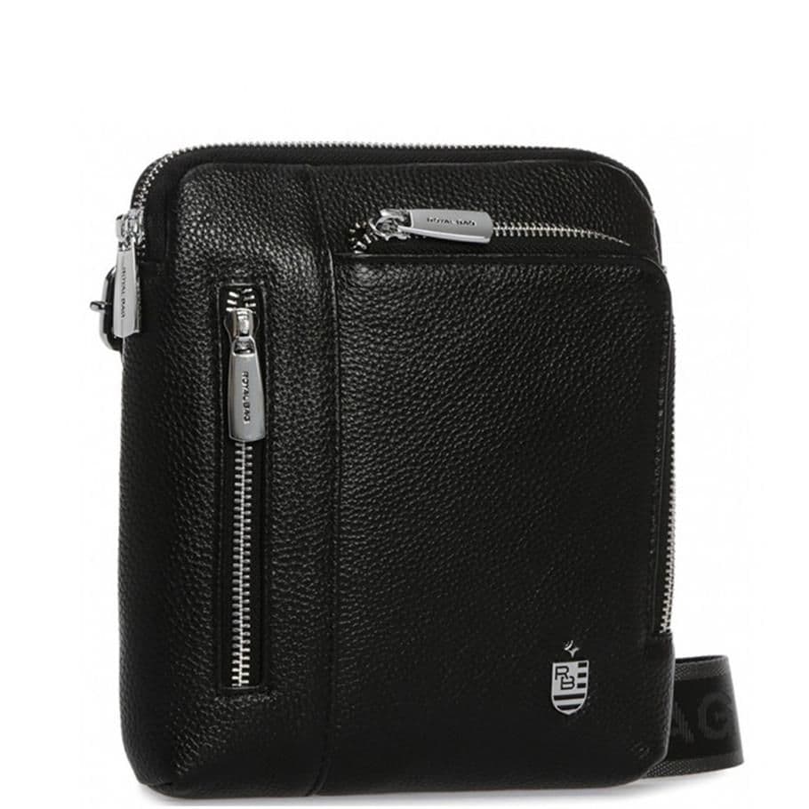 Чоловіча шкіряна сумка через плече маленька Royal Bag RB70091