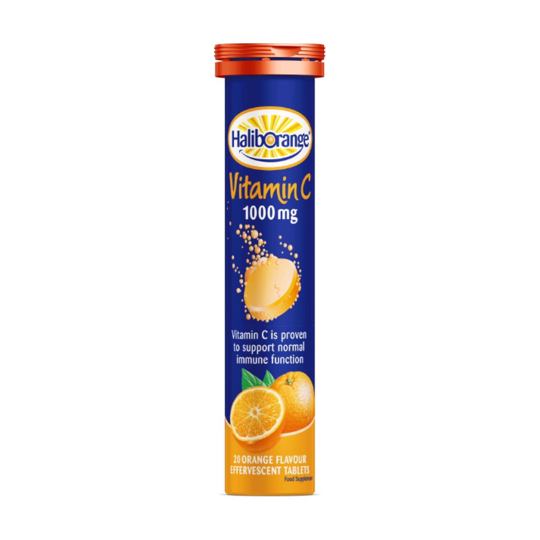 Vitamin C 1000mg - 20 tabs Orange