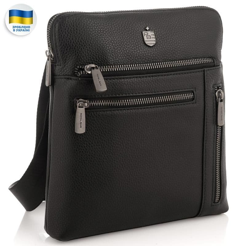 Чоловіча шкіряна сумка, месенджер Royal Bag RB2970141