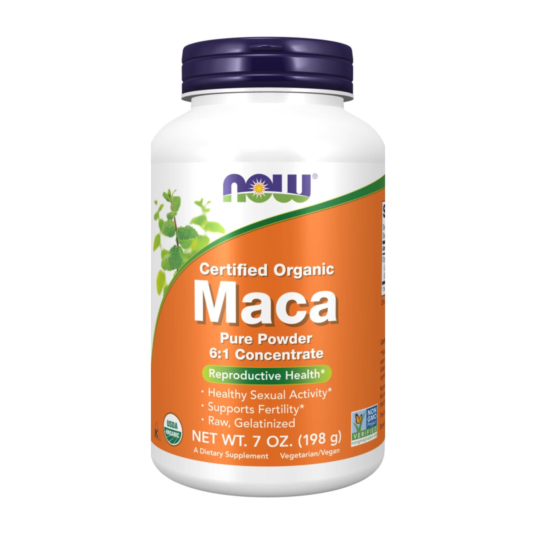 Мака Pure, порошок, концентрат 6:1, 198 г, Now Foods