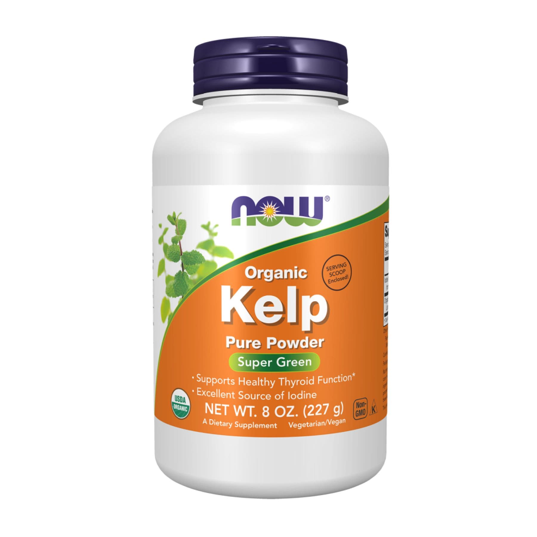 Органічний порошок ламінарії, 227 г, Now Foods