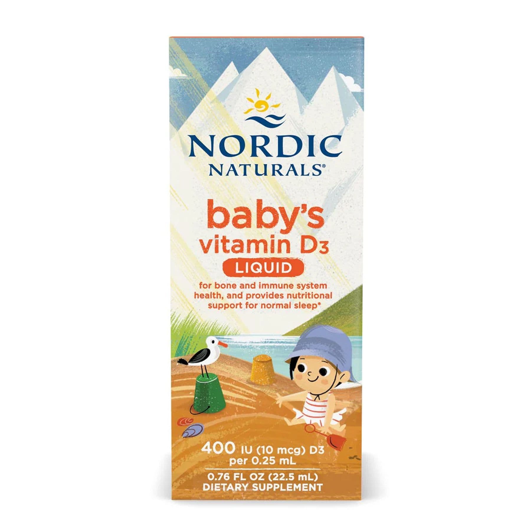 Baby's Vitamin D3 Liquid - 22.5 ml (Пошкоджена банка)