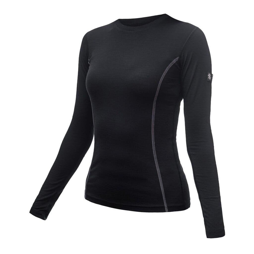 Термофутболка жіноча Sensor Merino Active LS black 11109024, SW11MA-black-XL