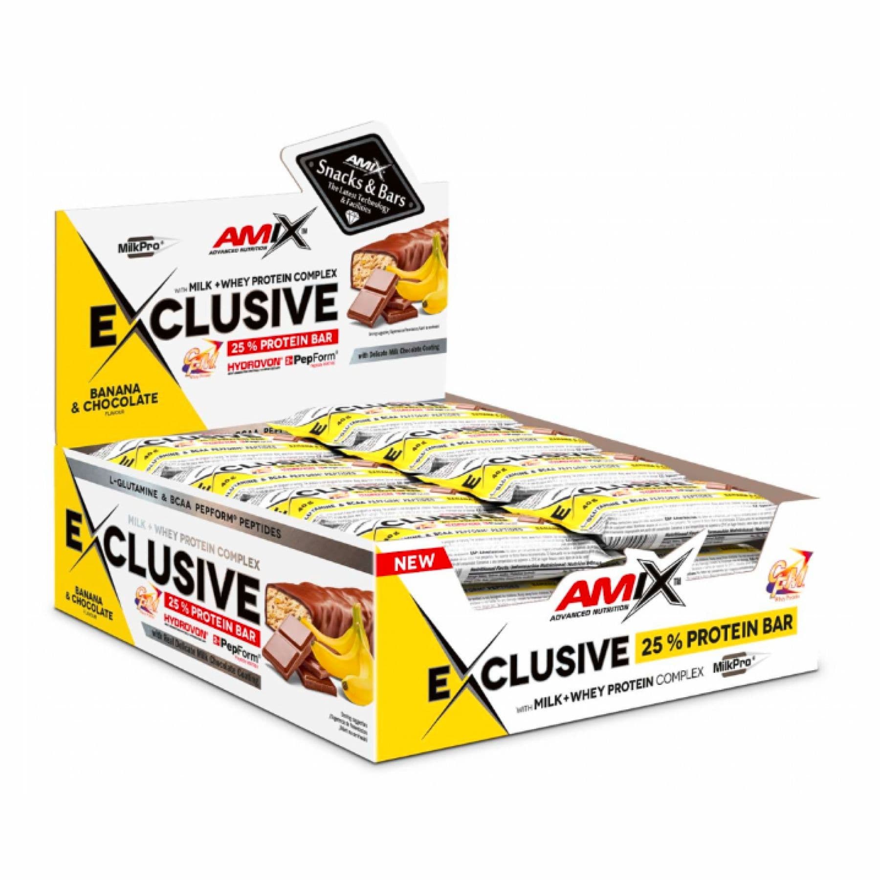 Exclusive Protein Bar, 12x85 г, Банан Шоколад