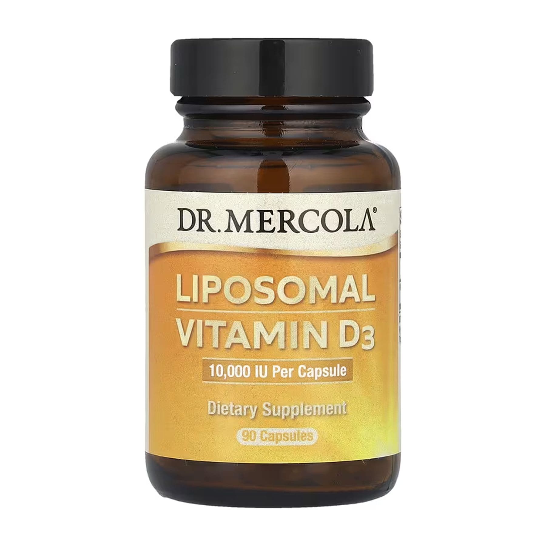 Липосомальный витамин D3 10000 МЕ, 90 капсул, Dr. Mercola
